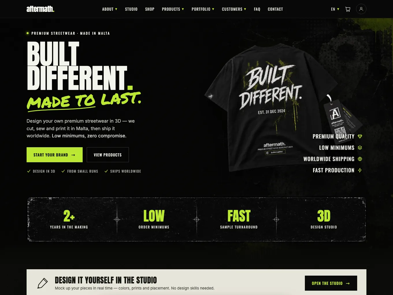 Aftermath streetwear platform
